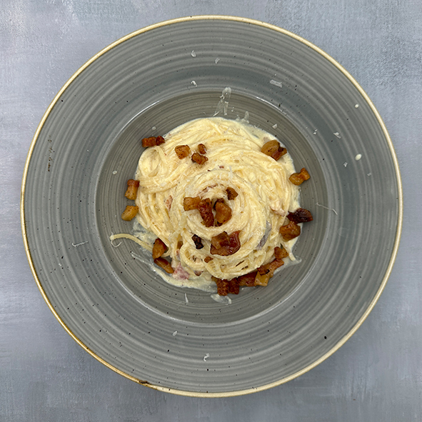 56. Spaghetti Carbonara