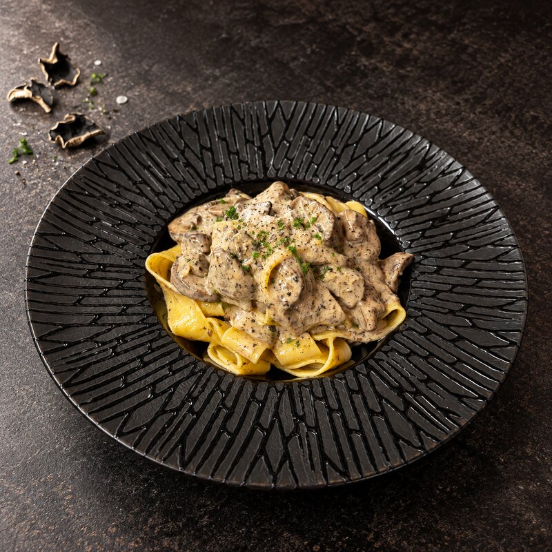 Pappardelle al Tartufo e Funghi