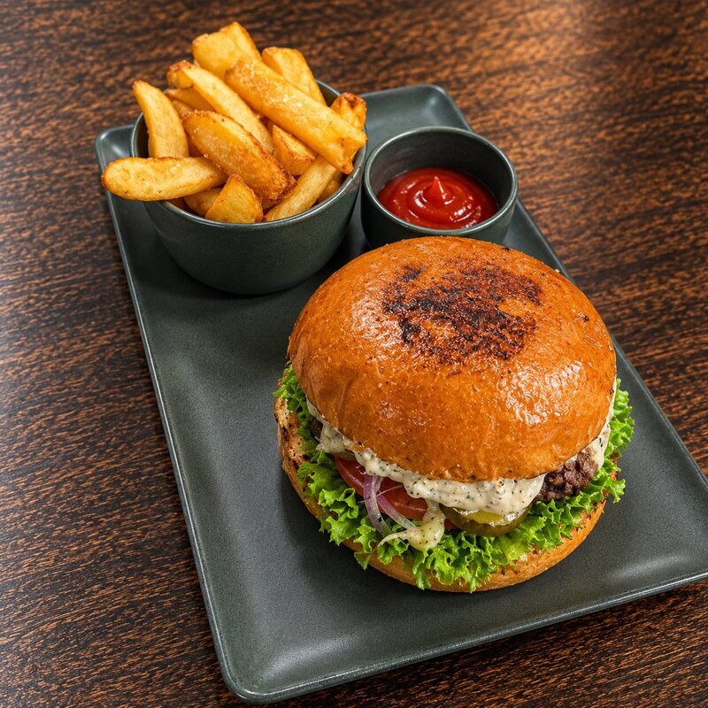 Black Truffle Deluxe Burger